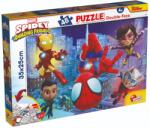 Lisciani Puzzle 2 in 1 Lisciani Marvel Spidey si prietenii lui uimitori, M-Plus, 48 piese (N01099610_001w) Puzzle