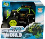 Sunman Masina de teren, Rock Crawler, cu sunete si lumini, Verde, 19 cm