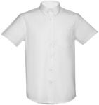 THCLOTHES Мъжка риза London с къс ръкав - бяла оксфорд риза за сервитьори и офис | VVMstore (62052000)