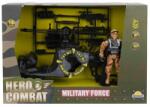 Sunman Set elicopter militar cu figurina, Hero Combat