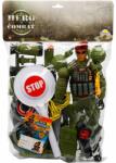Hero Combat Set de joaca cu soldat si accesorii, Hero Combat, Sapca rosie Figurina