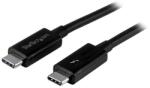 StarTech TBLT3 mM1 m Thunderbolt 3 Kábel - 1 m, Fekete