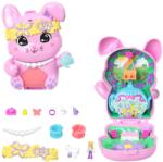 Mattel Set de joaca cu papusa si accesorii in gentuta, Polly Pocket, Garden Bunny, JCR40 Papusa