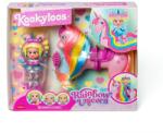 Kookyloos Set de joaca cu papusa Kookyloos, Iris si Rainbow Unicorn Papusa