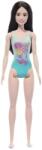 Mattel Papusa Barbie, La plaja in costum de baie, Tropical Blue, HXX51 Papusa Barbie