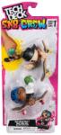 Tech Deck Set 2 mini placi de skateboard cu 2 figurine, Tech Deck, SK8 Crew, 20148776