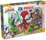 Lisciani Puzzle 2 in 1 Lisciani Marvel Spidey si prietenii lui uimitori, Provocarea, Plus, 24 piese (N01099672_001w) Puzzle