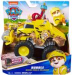 PAW Patrol Masinuta cu figurina, Paw Patrol, Rescue Wheels Bulldozer, Rubble, 20145822