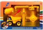 Sunman Set vehicul de constructie si accesorii, Zapp Toys, Basculanta