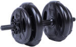 BENCH CEMENT DUMBBELL SET 10 KG fekete