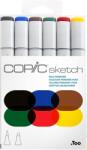 Copic Sketch Пълнител за писалка Bold Primaries 6 бр (<![CDATA[65.2975]]>)