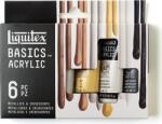 Liquitex Basics Set de vopsele acrilice 6 x 22 ml (72.1990)