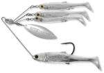 LIVETARGET Minnow Spinner Rig Pearl White/silver Small 11 G (e-lt202755)