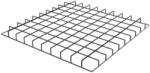 Big Green Egg - Rácsos rozsdamentes acél polcbetét moduláris asztalrendszerhez (120243)