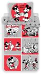 Otthonkomfort Disney Minnie és Mickey egér classic 2 részes pamut-vászon gyerek ágynemű