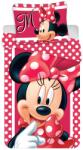 Otthonkomfort Disney Minnie egér dots 2 részes pamut-vászon gyerek ágynemű