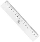 BLUERING Vonalzó 15cm, műanyag Bluering® (130-1593/301824) - mystock