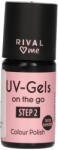 Rival Loves Me Uv-Gels On The Go gél lakk /02 Bride To Be - 1 db