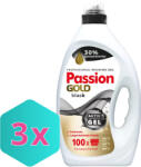 Passion Gold mosógél fekete ruhákhoz 4L/100 mosás KARTON - 3db (K4260145998877)