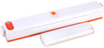 MRG Aparat de Vidat si Sigilat Alimente MRG MG88, cu 10x Pungi Incluse, Profesional, Latime 29.5 cm, pentru Vidare Carne, Peste, Legume, Fructe Alb