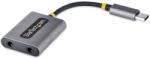 StarTech Startech. com USB-C HEADPHONE SPLITTER C TO DUAL 3.5MM AUDIO ADAPTER (USBC-AUDIO-SPLITTER)