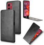  Husă rabatabilă pentru Motorola Moto G05 / Moto E15 neagră