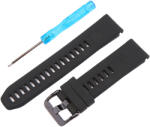 Garmin QuickFit, szilikon, fekete színű, normál hossz, 22 mm (9355-9)