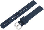  Műanyag okosóra szíj, gyorskioldós, kék színű, normál hossz, 12 mm (9367-0)