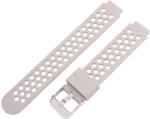  Műanyag okosóra szíj, gyorskioldós, szürke színű, normál hossz, 12 mm (9352-3)