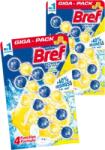 Bref Power Aktiv GIGA Pack Lemon toalett frissítő 4x50g