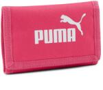 PUMA Phase uniszex tépőzáras pénztárca S24, gránátrózsa-fehér (07995111)
