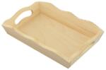  Fa tálca 29x20x4.5 cm (félkész fa termékek kreatív munkához)