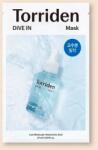 Torriden Mască pentru față Dive In Low Molecular Hyaluronic Mask - 27 ml / 1 buc Masca de fata
