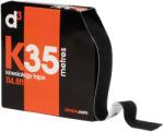 d3 K35 - Kineziológiai tapasz - 5cm x 35m (fekete)