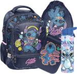 PASO Stitch World iskolatáska szett Ohana-kulaccsal (PLS-004)