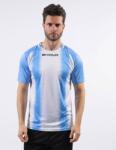 Givova SHIRT STRIPE M/C dressz világoskék-fehér L