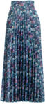 Takoy Panel szabásmintával pliszírozott félkörszoknyához, közepes félmatt szaténból - akvarell margaréták Diana