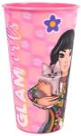  Glam Girls Team 3D hatású műanyag pohár 480 ml (ARJ074753E)