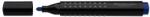 Faber-Castell Marker Permanent Albastru Varf Rotund Grip 1504 Faber-Castell (FC150451) - officeclass