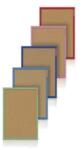 Memoboards PANOU PLUTA 40x60 CM MEMOBOARDS, rama lemn color (98114990)