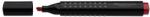Faber-Castell Marker Permanent Rosu Varf Tesit Grip 1505 Faber-Castell (FC150321) - officeclass
