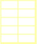  ETICHETE 56x26 MM, 100 buc/plic (2728S)