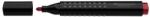 Faber-Castell Marker Permanent Rosu Varf Rotund Grip 1504 Faber-Castell (FC150421) - officeclass