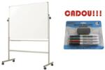  TABLA MAGNETICA SMART PE STAND MOBIL 90X120 cm (calitate Premium 3 ani garantie)+CADOU! (Set 4 markere+burete) (6101044750/2)
