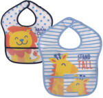 Baby Care 2Darab-os előke, tépőzáros - Boy - aprotalpak