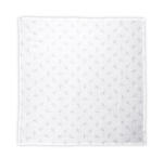 Lorelli Muszlin takaró 80x80 cm - Grey Floral - aprotalpak