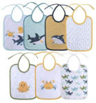 Baby Care 7Darab-os előke, megkötős - Boy - aprotalpak