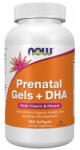 NOW Prenatal Gels + DHA / 180 Softgels