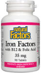 Natural Factors Iron Factors 35mg / 90 Tabs