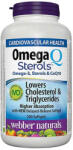 Webber Naturals Lowers Cholesterol Omega-3 & CoQ10 / 200 Softgels